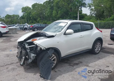 2014 Nissan Juke Sl z USA, uszkodzony, nr VIN JN8AF5MRXET355969